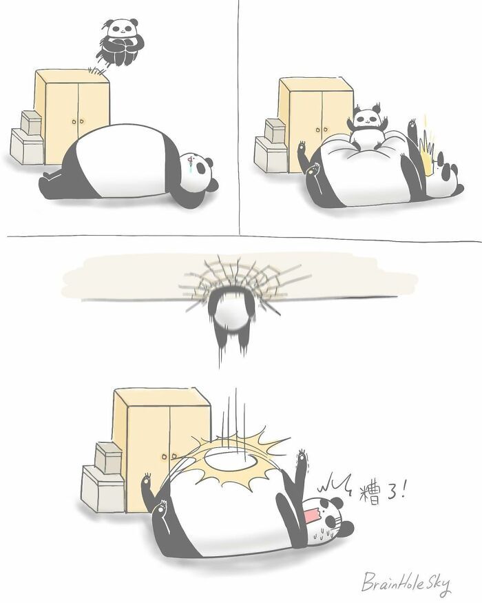 Artista taiwanês ilustra personagens fofinhos em situações engraçadas 40