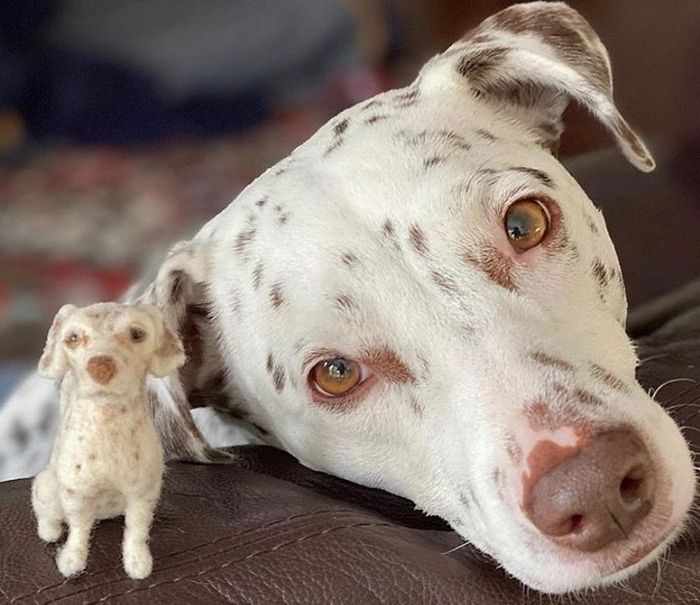 Este artista faz mini bichinhos de lã 22