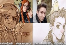 Este artista transforma estranhos em personagens de desenhos animados 27