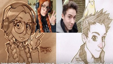 Este artista transforma estranhos em personagens de desenhos animados 5