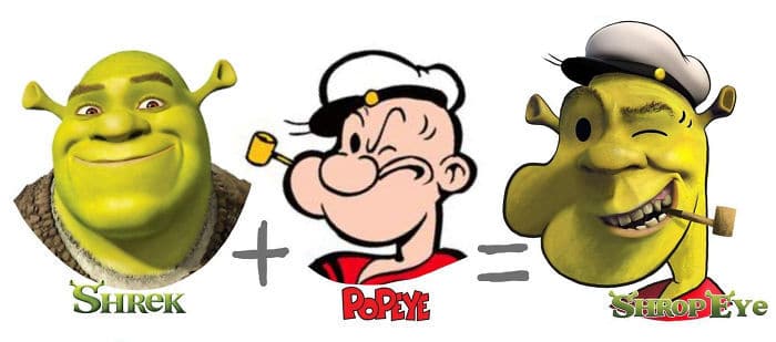 30 fusões de personagens de desenho animado pelo artista Dino Tomic 16