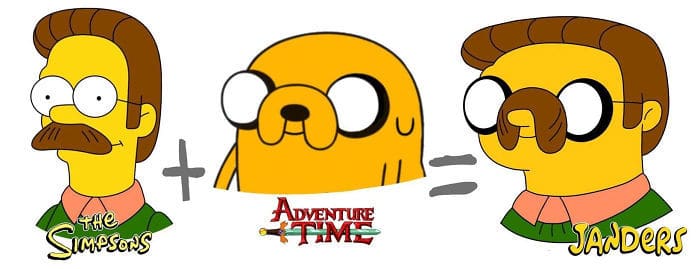 30 fusões de personagens de desenho animado pelo artista Dino Tomic 18