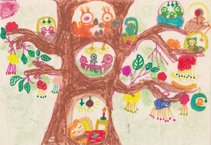 Tentei desenhar meus desenhos de infância de novo 30 anos depois 1