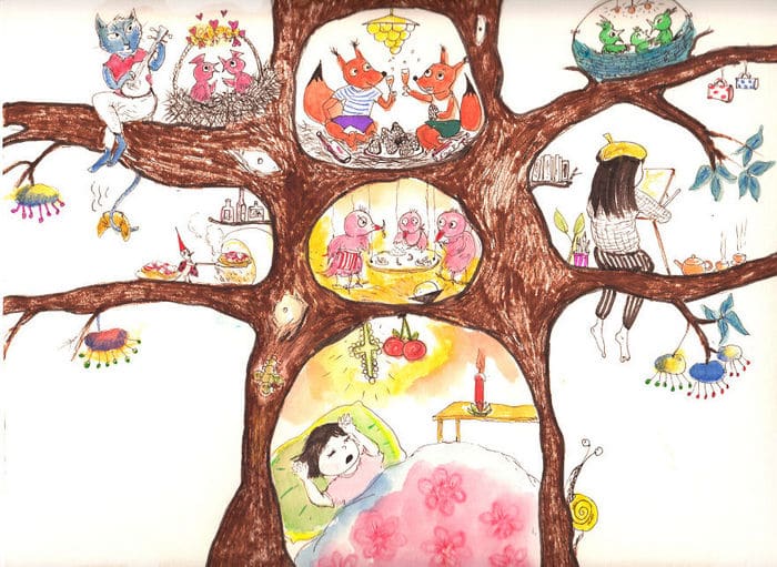 Tentei desenhar meus desenhos de infância de novo 30 anos depois 2