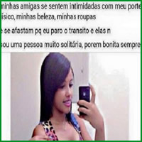 O triste caso da garota do Facebook que era solitária por causa da beleza