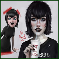 Artista cria versões super-realistas de desenhos animados