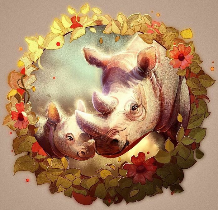 Artista cria ilustrações fofas de animais selvagens e animais de estimação 4