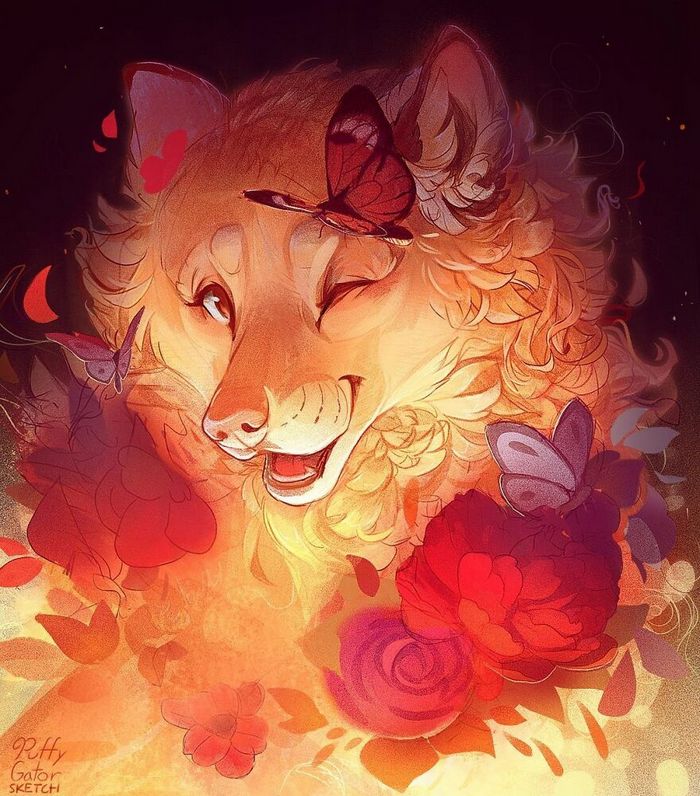 Artista cria ilustrações fofas de animais selvagens e animais de estimação 19