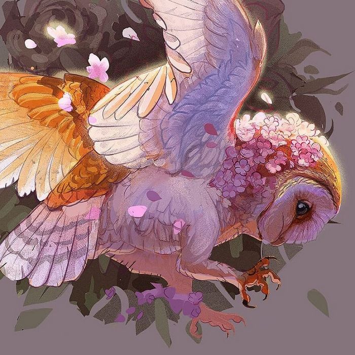 Artista cria ilustrações fofas de animais selvagens e animais de estimação 22