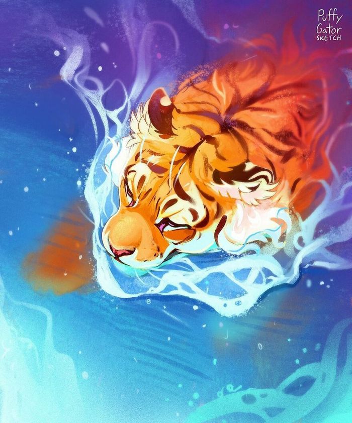 Artista cria ilustrações fofas de animais selvagens e animais de estimação 32