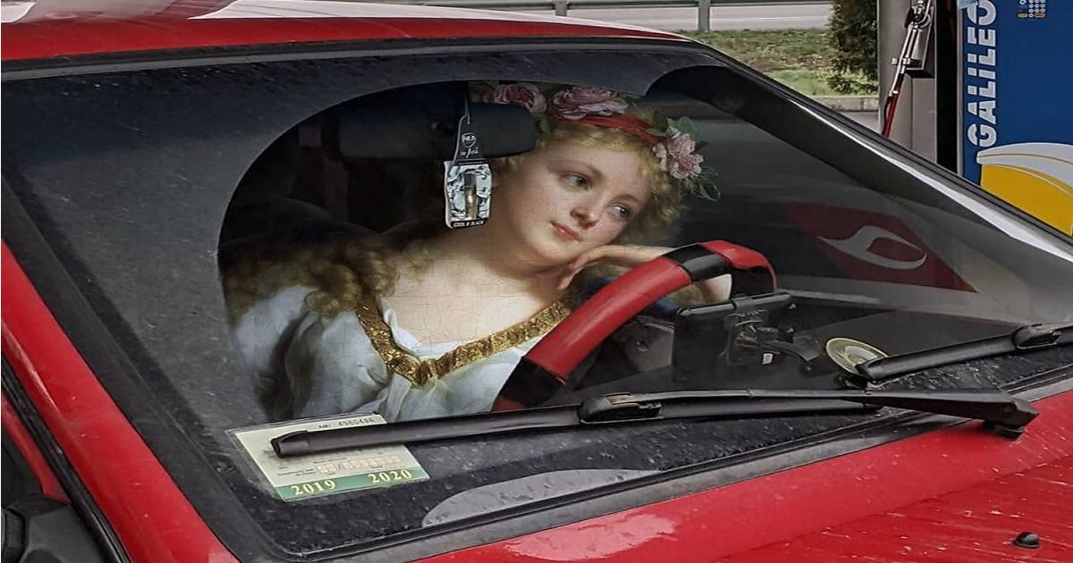 Artista insere personagens de pinturas clássicas no mundo moderno