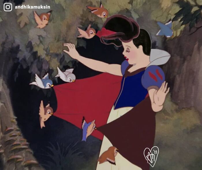 Artista reimagina personagens da Disney de uma maneira mais realista 36
