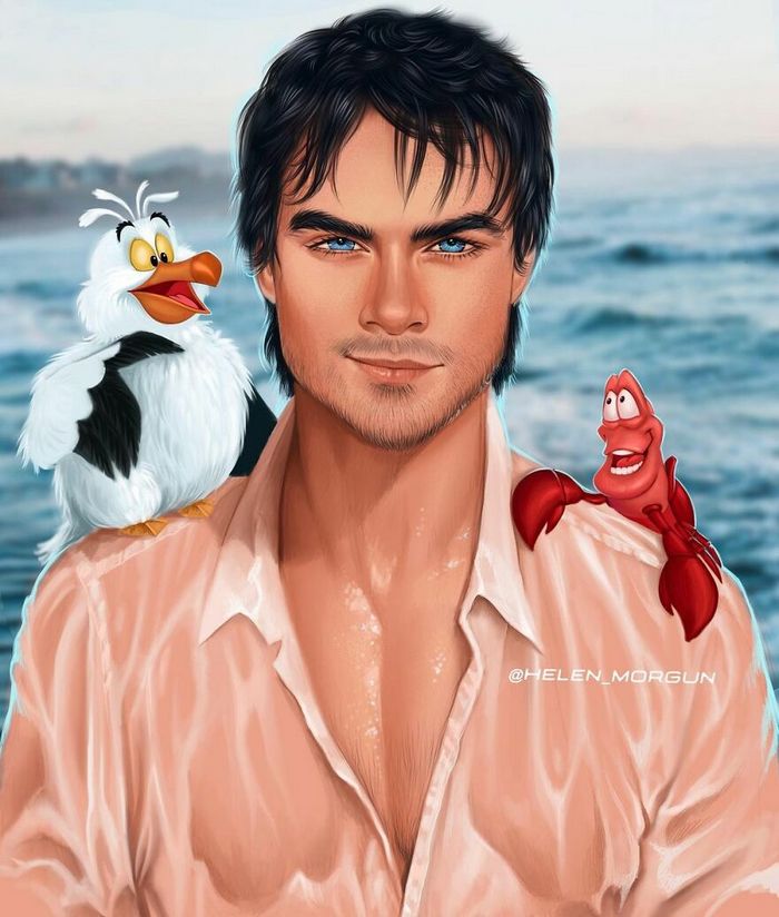 Artista russo mostra quais celebridades que deveria interpretar os personagens de animação 16