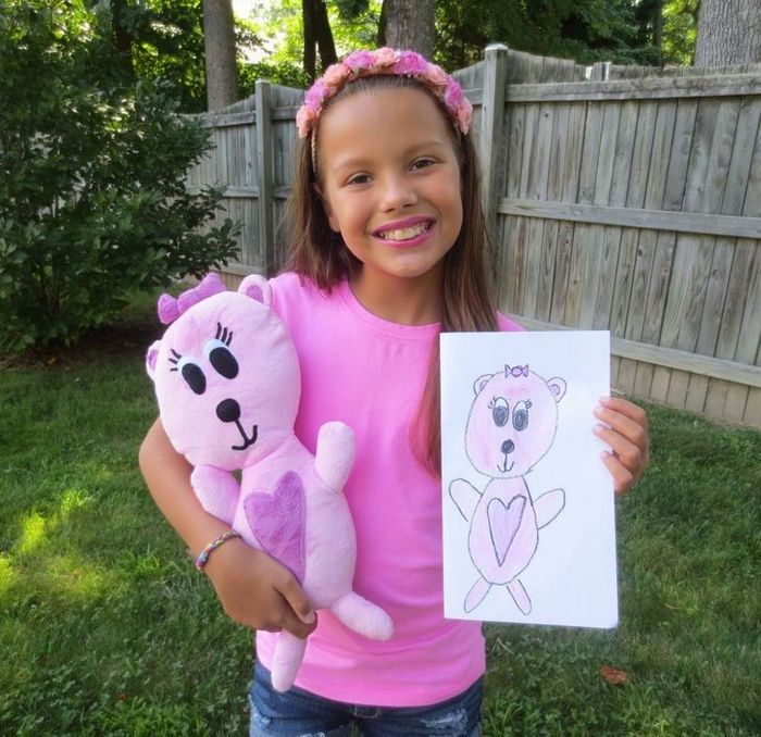 16 brinquedos criando a partir de desenhos feitos por crianças 6