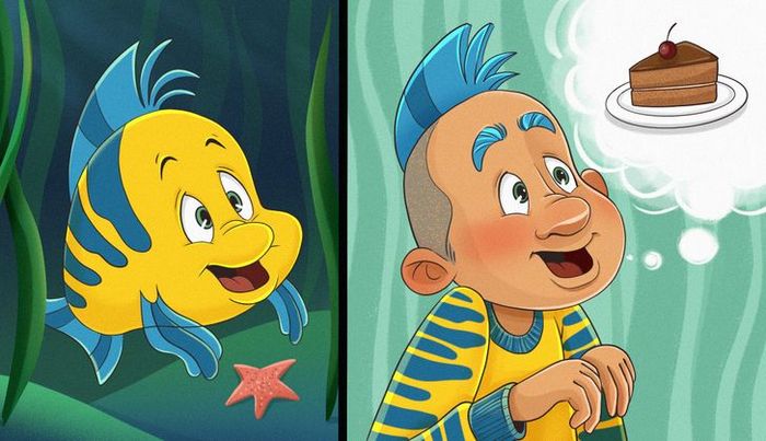 Como seriam 15 animais da Disney se fossem humanos 7