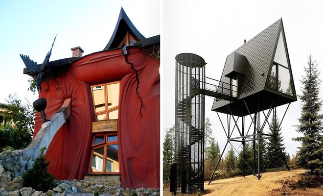 21 construções muito criativas e com pouco lógicas