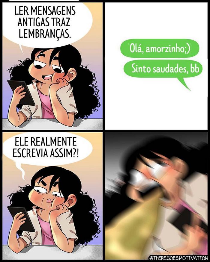 23 ilustrações dos problemas típicos de adolescentes deste século 12