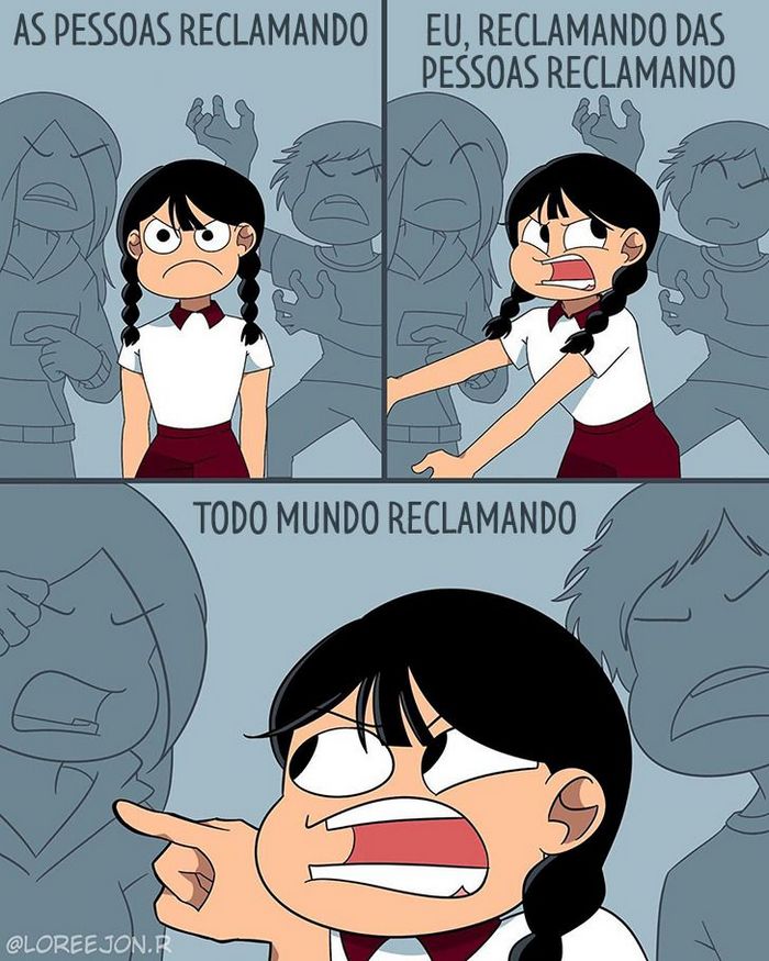 23 ilustrações dos problemas típicos de adolescentes deste século 21