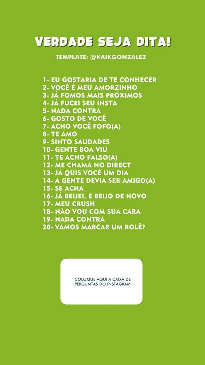 121 melhores ideias de Enquetes para stories 13