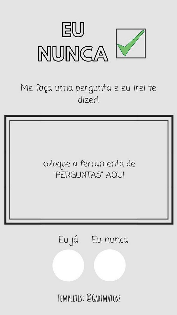 121 melhores ideias de Enquetes para stories 14