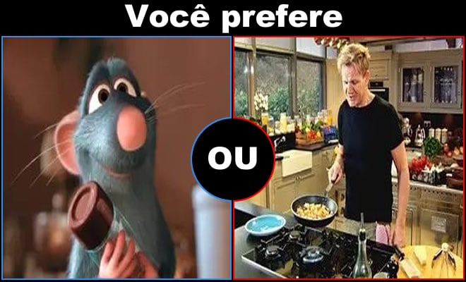 12 perguntas no estilo o que você prefere: Universo Pixar e a vida real 19