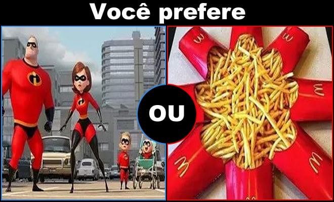 12 perguntas no estilo o que você prefere: Universo Pixar e a vida real 22