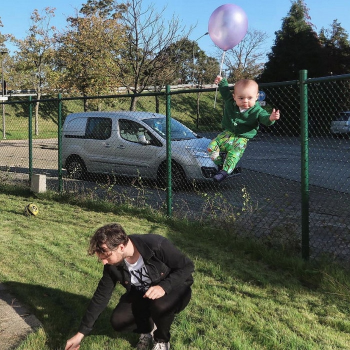 Pai usa Photoshop para por seu filho em situações de perigo para assustar os parentes 6 Pai usa Photoshop para por seu filho em situações de perigo para assustar os parentes 6