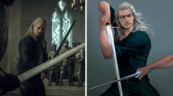 Personagens famosos recriados por uma artista coreana em seu próprio estilo 19