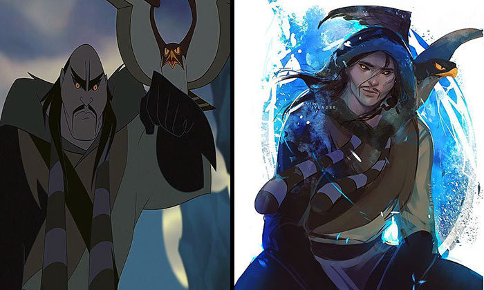 Personagens famosos recriados por uma artista coreana em seu próprio estilo 25