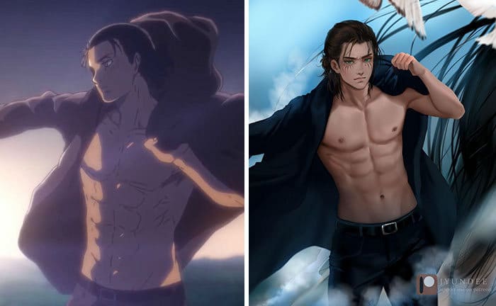 Personagens famosos recriados por uma artista coreana em seu próprio estilo 35