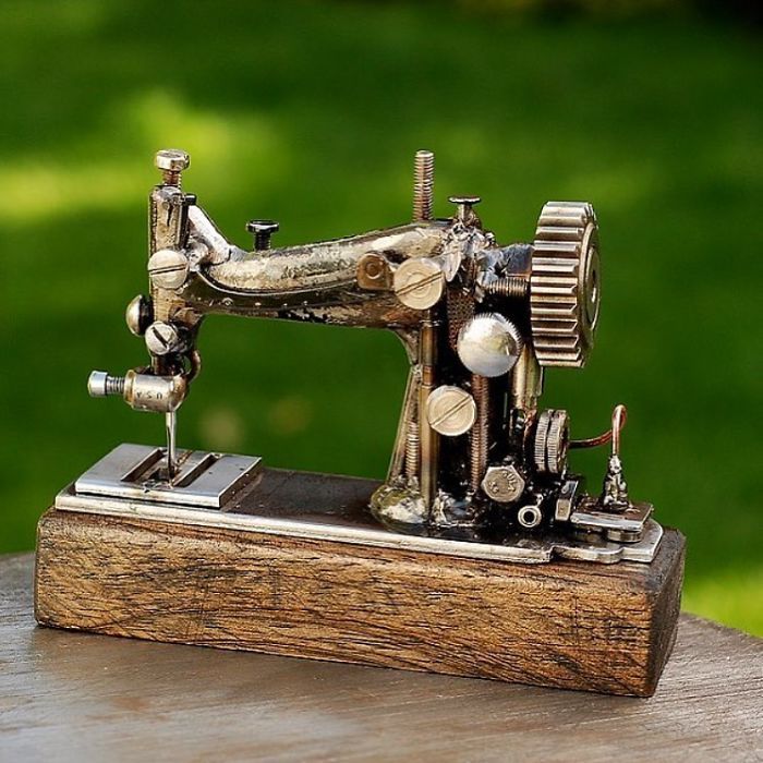 Artista americano traz materiais reciclados de volta à vida, aqui estão 42 de suas esculturas incríveis 11