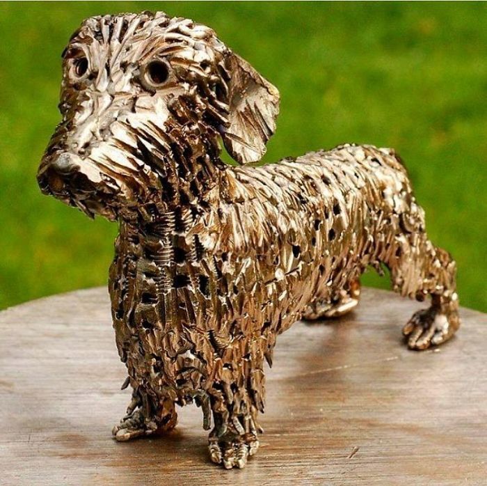 Artista americano traz materiais reciclados de volta à vida, aqui estão 42 de suas esculturas incríveis 26