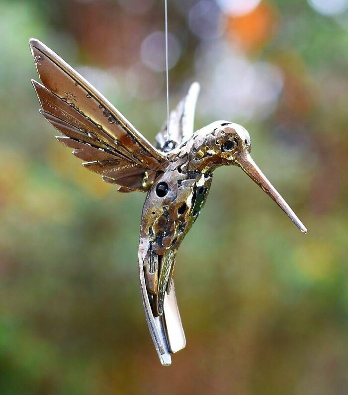 Artista americano traz materiais reciclados de volta à vida, aqui estão 42 de suas esculturas incríveis 35