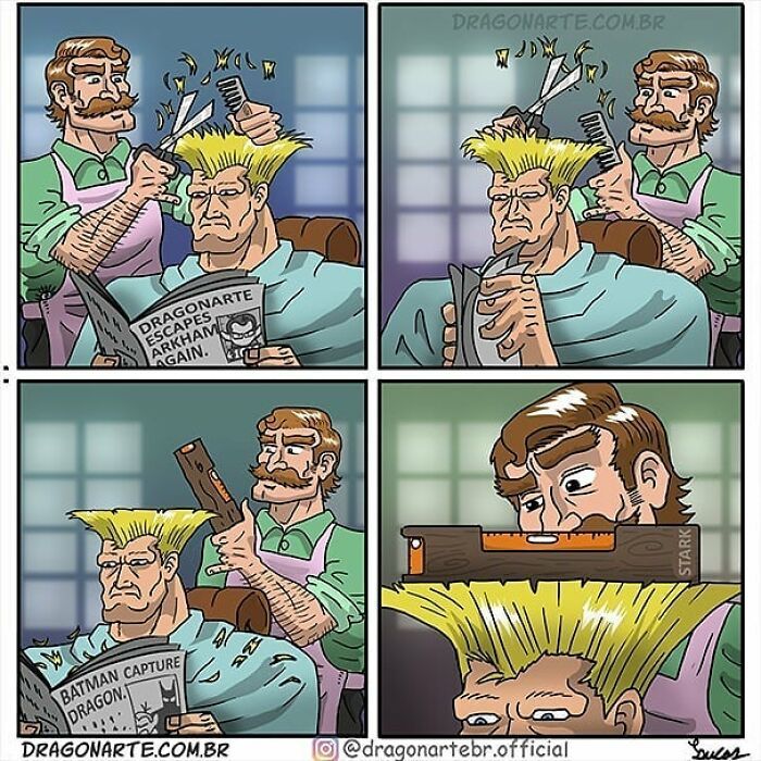 Artista mostra o que os super-heróis e outros personagens famosos fazem quando não estão salvando o mundo 14