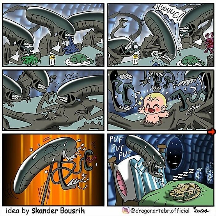 Artista mostra o que os super-heróis e outros personagens famosos fazem quando não estão salvando o mundo 16