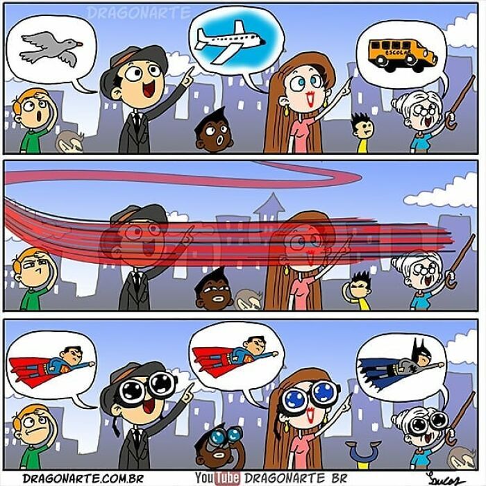 Artista mostra o que os super-heróis e outros personagens famosos fazem quando não estão salvando o mundo 17