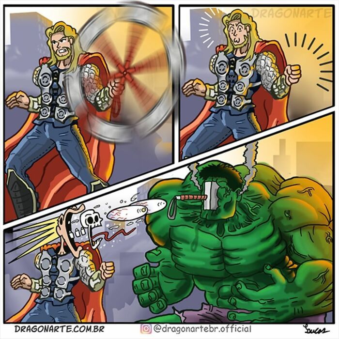 Artista mostra o que os super-heróis e outros personagens famosos fazem quando não estão salvando o mundo 20