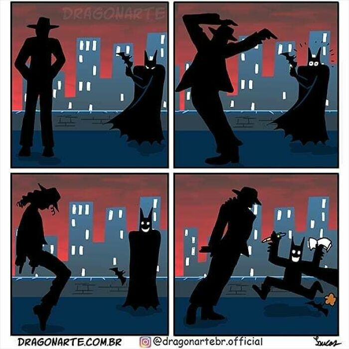 Artista mostra o que os super-heróis e outros personagens famosos fazem quando não estão salvando o mundo 27