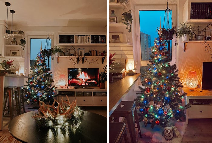 Ei, leitores, compartilhem sua árvore de Natal conosco 32