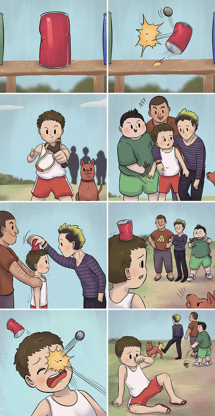 Este artista cria quadrinhos instigantes que provavelmente o farão chorar 20