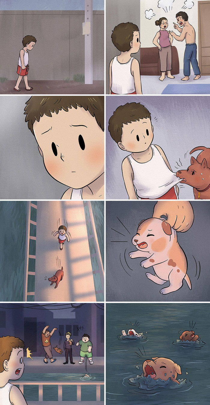 Este artista cria quadrinhos instigantes que provavelmente o farão chorar 21