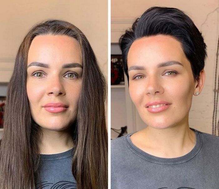 16 garotas que se despediram de seus cabelos compridos 8