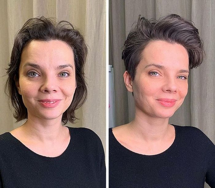 16 garotas que se despediram de seus cabelos compridos 10