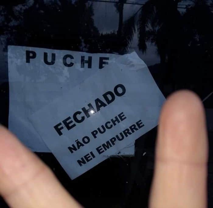 24 placas de avisos com erros engraçados de escrita 21