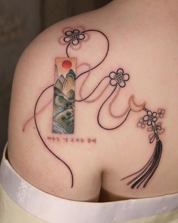 Uma artista coreano cria tatuagens delicadas e elas são a personificação da ternura 8
