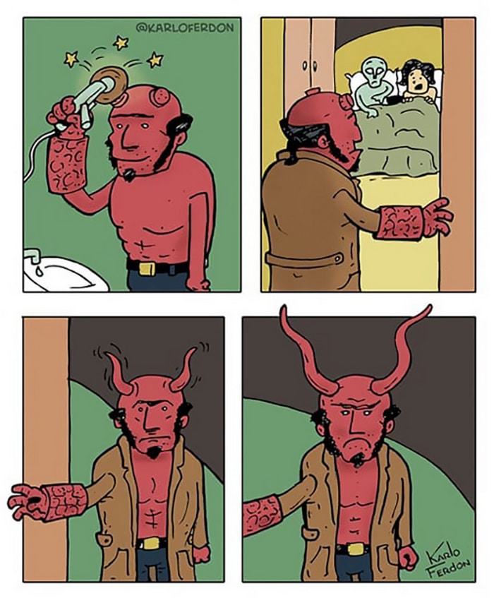 Artista mostra o dia a dia não tão glamoroso dos super-heróis 8 Artista mostra o dia a dia não tão glamoroso dos super-heróis 8