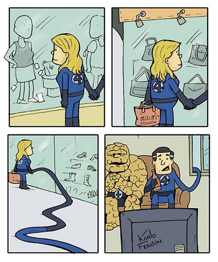 Artista mostra o dia a dia não tão glamoroso dos super-heróis 26 Artista mostra o dia a dia não tão glamoroso dos super-heróis 26