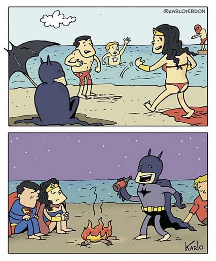 Artista mostra o dia a dia não tão glamoroso dos super-heróis 32 Artista mostra o dia a dia não tão glamoroso dos super-heróis 32