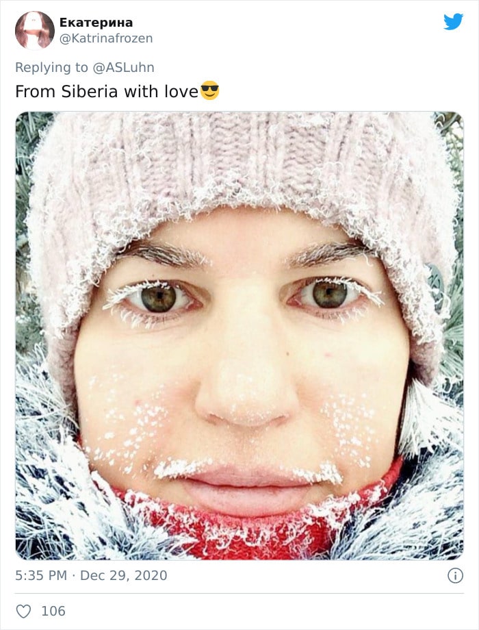 30 fotos que mostram o quão insuportável está o frio na Rússia agora 6