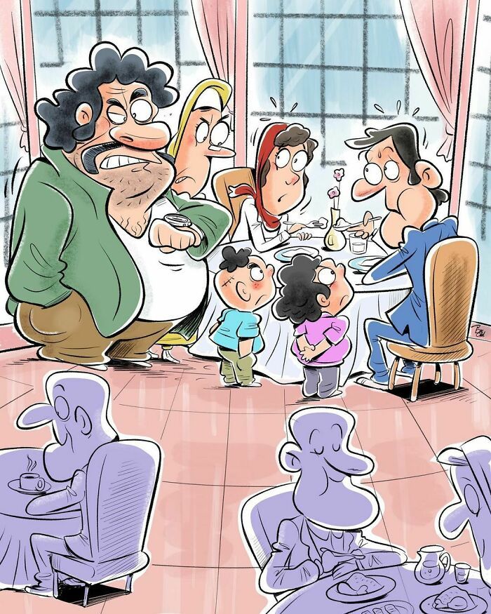 60 Ilustrações digitais que expõem as falhas da sociedade atual por Alireza Pakdel 10